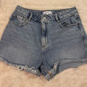 Dynamite Blue Jean Shorts